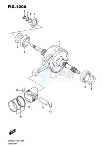 UH125 ABS BURGMAN EU drawing CRANKSHAFT