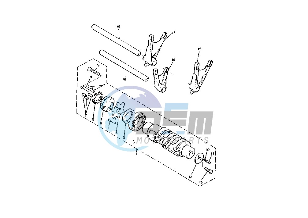 SHIFT CAM-FORK