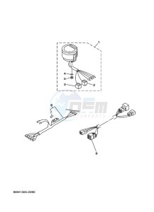 FT60BETL drawing SPEEDOMETER