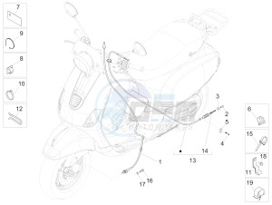 LXV 150 4T 3V IE NOABS E3 (APAC) drawing Transmissions