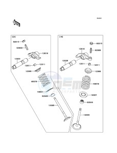 D-TRACKER_125 KLX125DBF GB XX (EU ME A(FRICA) drawing Valve(s)