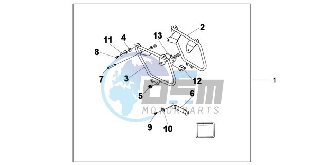 SADDLEBAG MOUNT B