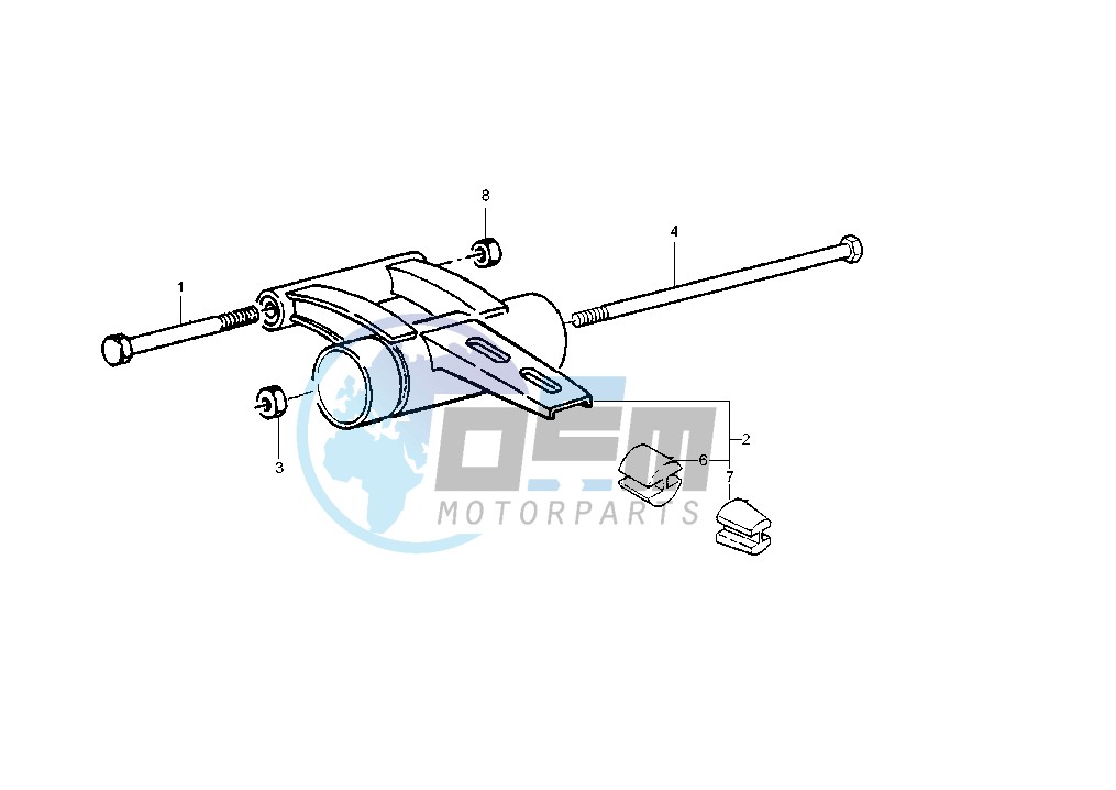 Swinging arm