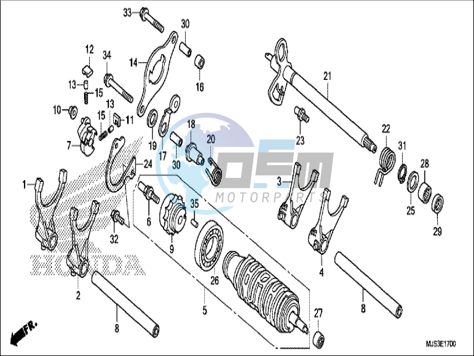 GEARSHIFT DRUM