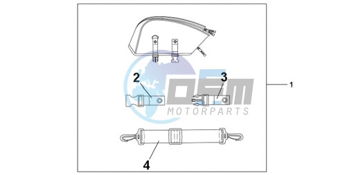 REAR SEAT BAG