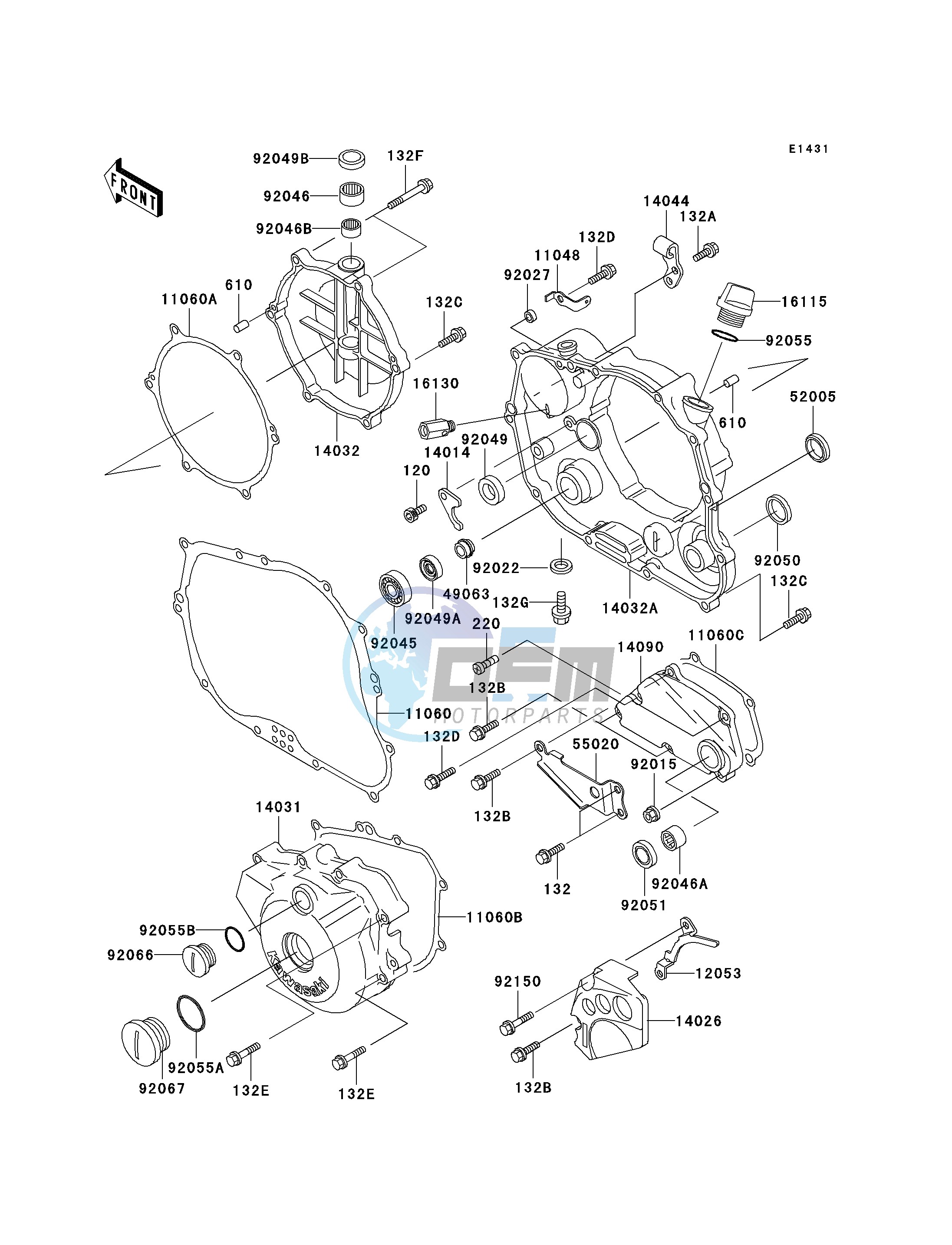 ENGINE COVER-- S- -