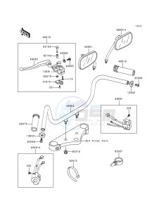 EN 500 C [VULCAN 500 LTD] (C1-C5) [VULCAN 500 LTD] drawing HANDLEBAR