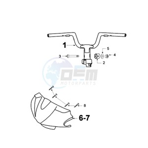 VIVA SL3 drawing HANDLEBAR