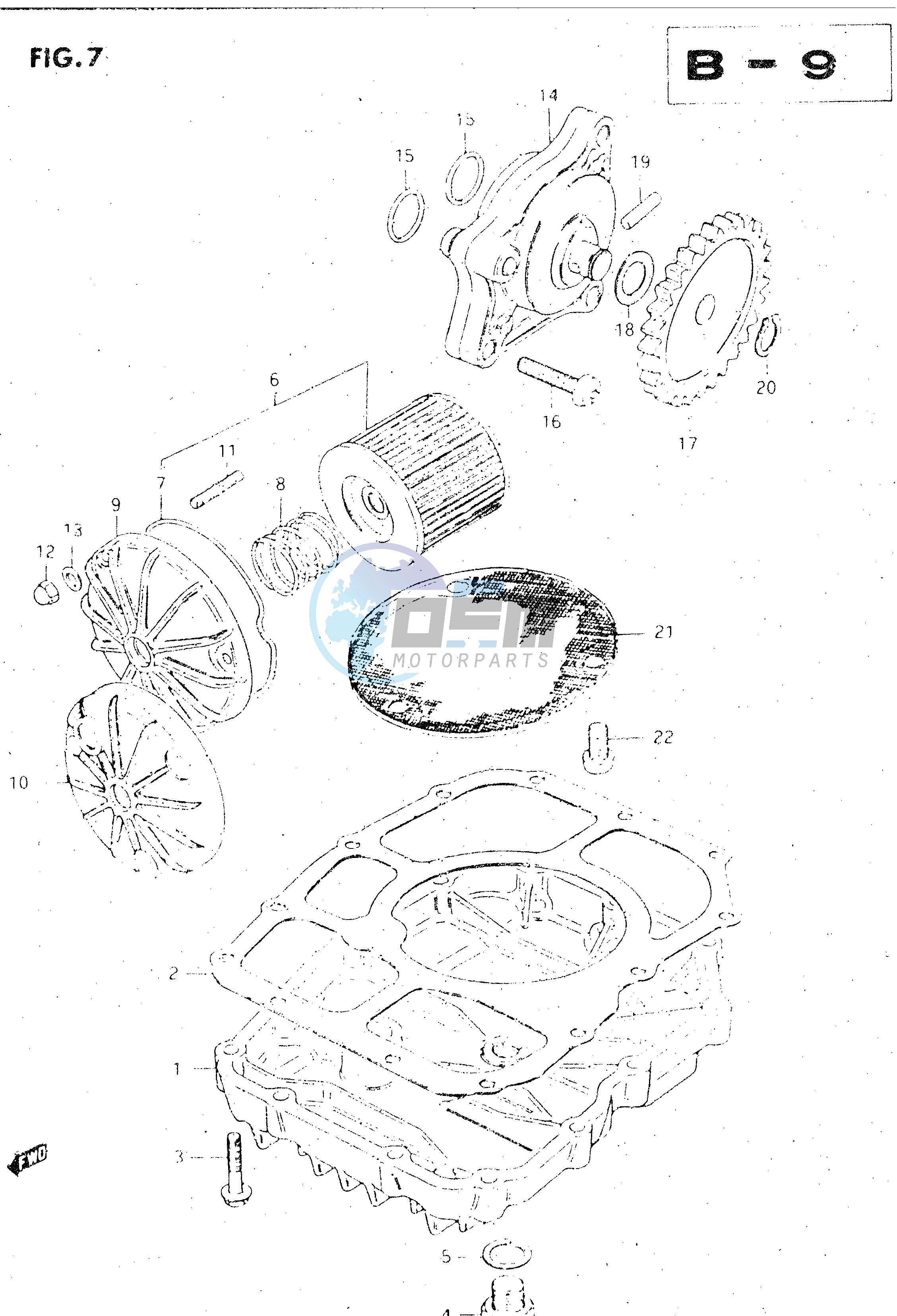 OIL PUMP - OIL PAN