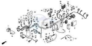 NSS250 JAZZ drawing WIRE HARNESS (NSS2502)