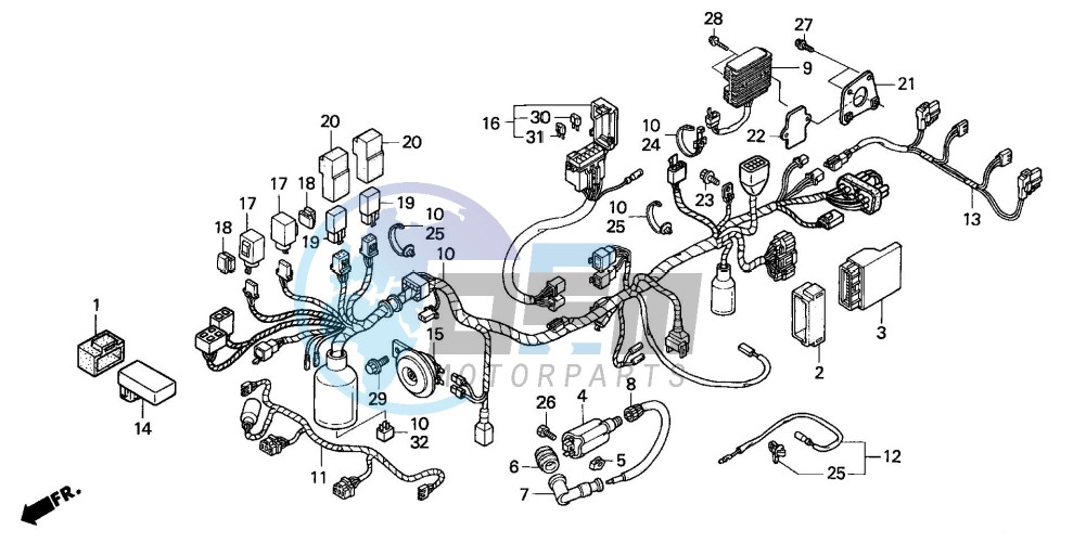 WIRE HARNESS (NSS2502)