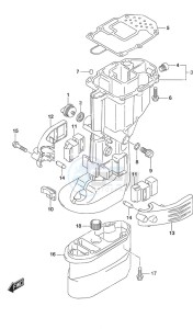 DF 9.9B drawing Drive Shaft Housing