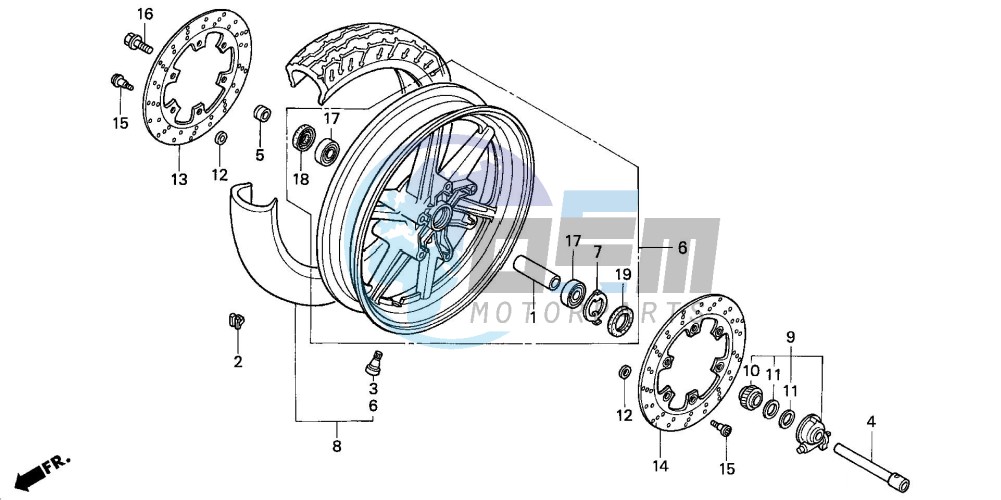 FRONT WHEEL