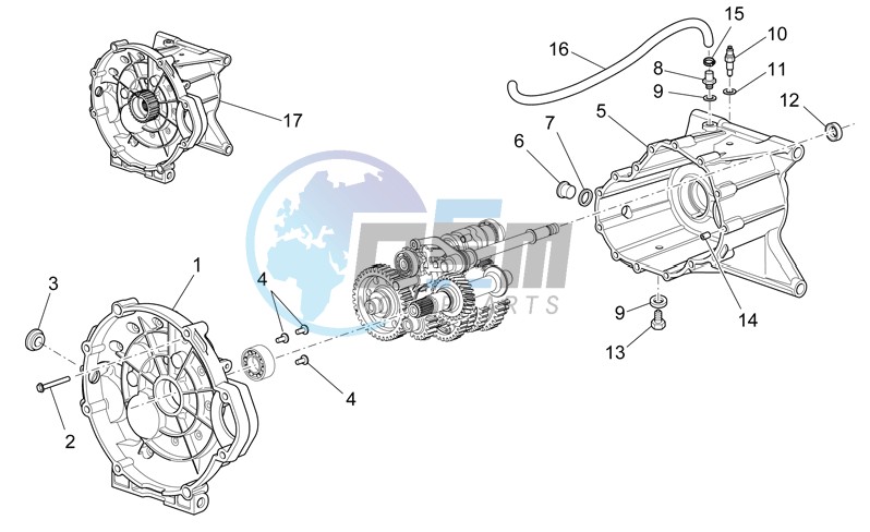 Transmission cage