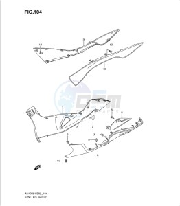 AN400Z drawing SIDE LEG SHIELD (AN400ZAL1 E19)