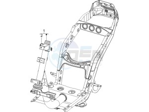 Fly 50 4t (25-30 kmh) drawing Frame bodywork