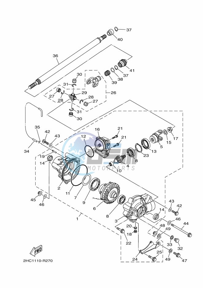 FRONT DIFFERENTIAL