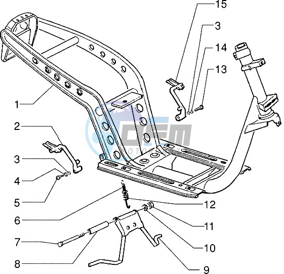 Chassis - Central stand