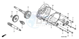 FES1259 France - (F / CMF) drawing TRANSMISSION