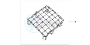 XL700V9 Europe Direct - (ED / SPC) drawing RUBBER NET A