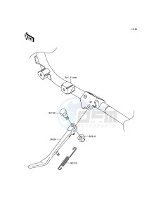 VULCAN 1700 NOMAD ABS VN1700DGF GB XX (EU ME A(FRICA) drawing Stand(s)