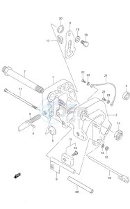 DF 9.9 drawing Clamp Bracket