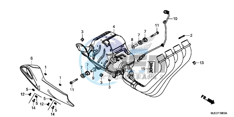 EXHAUST MUFFLER