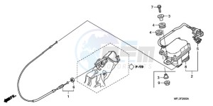 CBR1000RA9 Australia - (U / ABS MME) drawing SERVO MOTOR