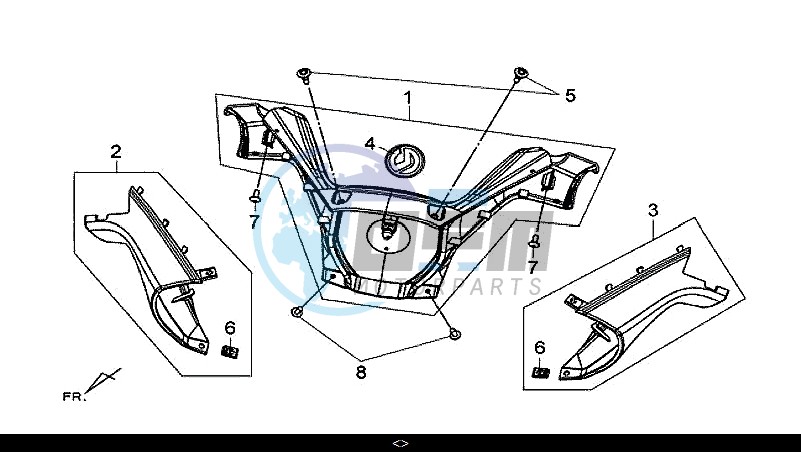 UPPER HANDLE COVER