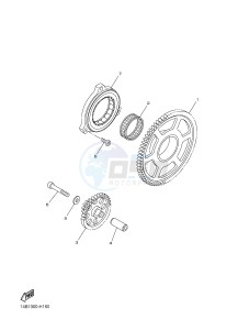 YZF-R1 998 R1 (1KBJ 1KBK) drawing STARTER