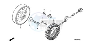 CB1000RC drawing GENERATOR