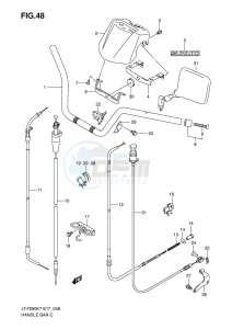 LT-F250 (E17) drawing HANDLE BAR