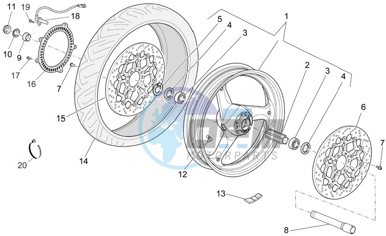 Front wheel II