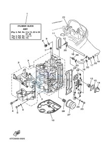 F40MLHZ drawing CYLINDER--CRANKCASE