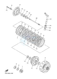 WR450F (1DX3) drawing CLUTCH