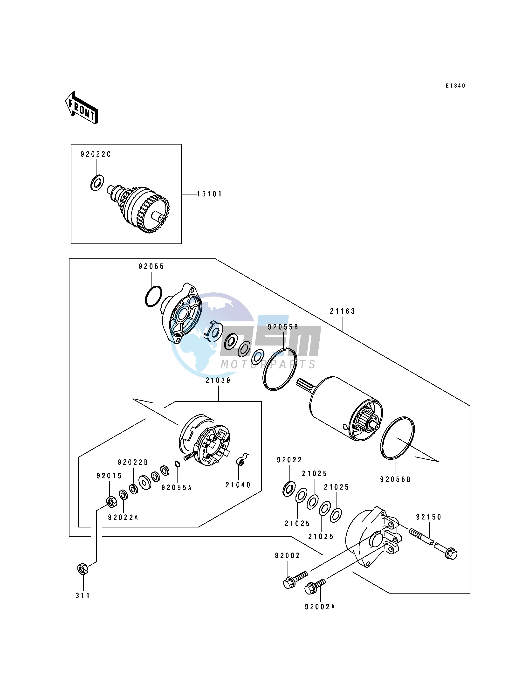 STARTER MOTOR