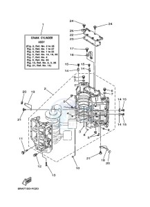 115C drawing CYLINDER--CRANKCASE-1