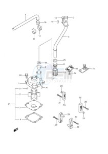 DF 60 drawing Water Pump