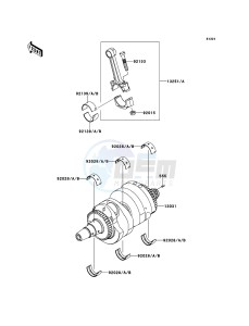 VERSYS KLE650A8F GB XX (EU ME A(FRICA) drawing Crankshaft