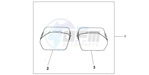 SH150R 125 drawing INNERBAG TOPBOX