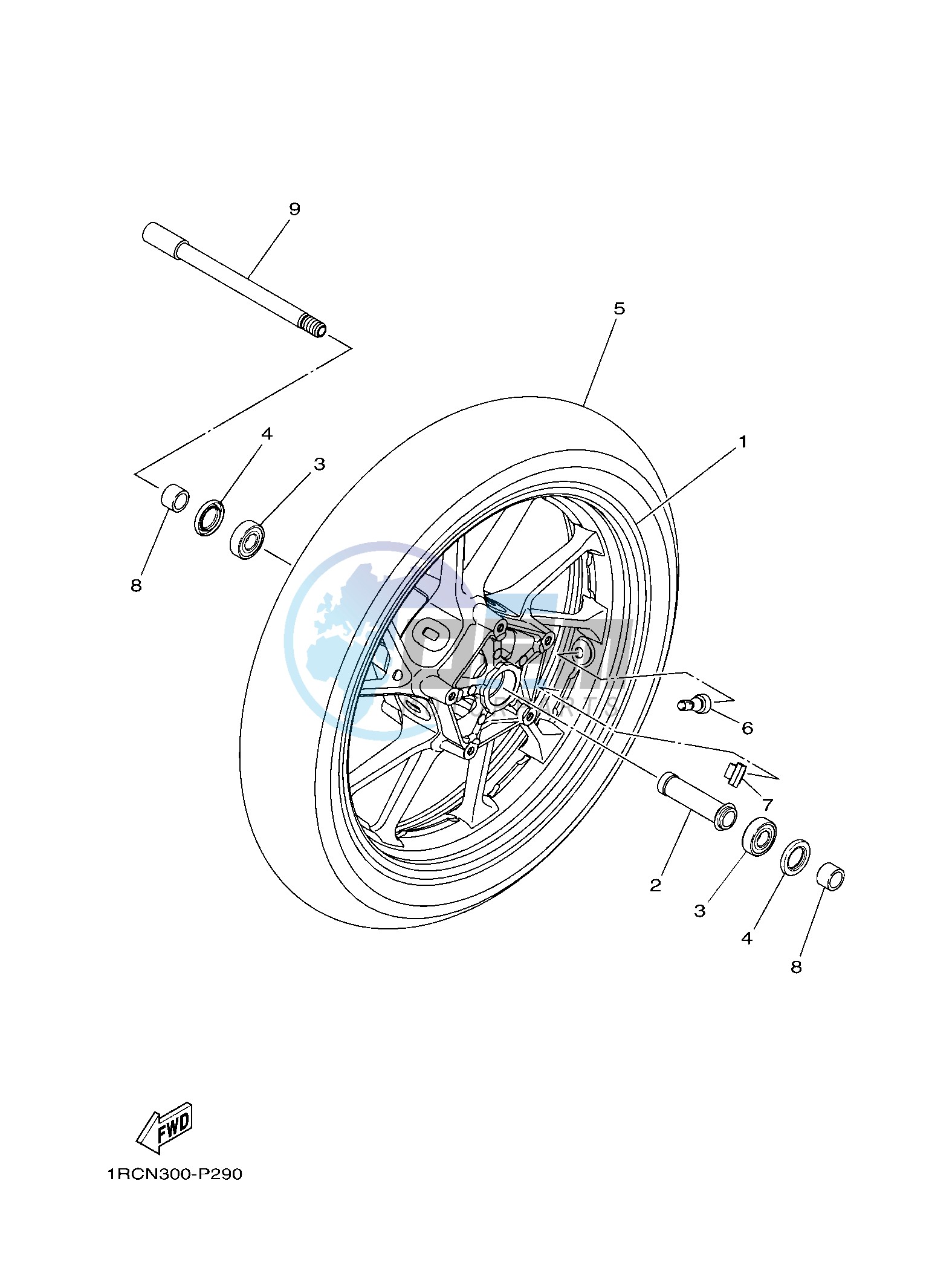 FRONT WHEEL