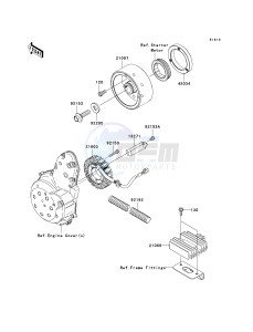 ER 650 A [ER-6N (AUSTRALIAN] (A6F-A8F) A6F drawing GENERATOR