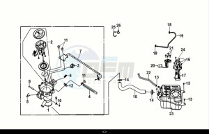 JET4 RX 50 (XE05W3-EU) (E5) (M1) drawing FUEL TANK