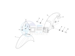 Liberty 50 2t moc drawing Wheel housing - Mudguard