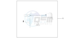 ST1300 drawing 12V DC SOCKET