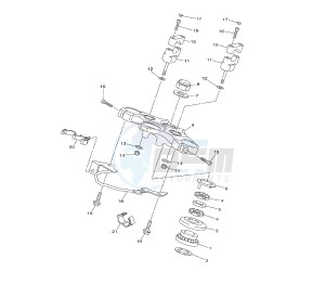 XJ6-F DIVERSION 600 drawing STEERING