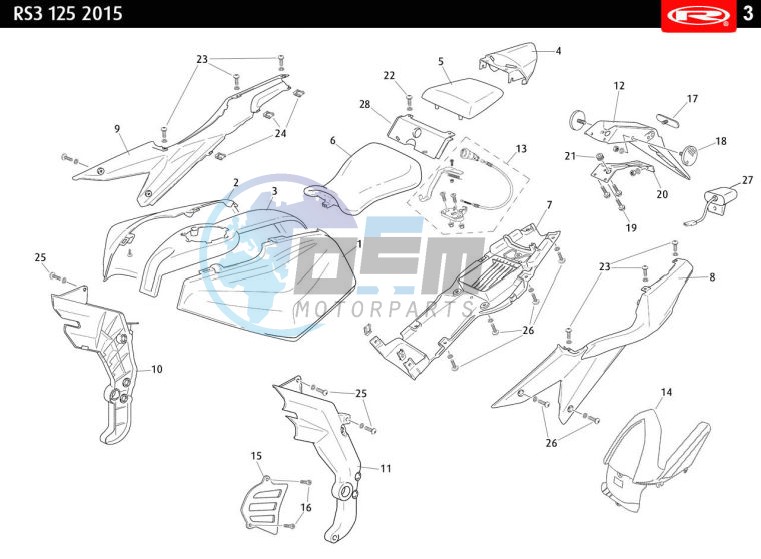 REAR PLASTICS - COVERS