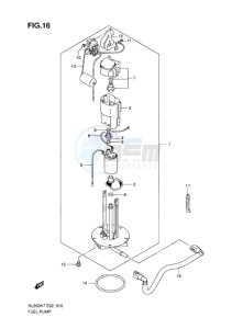 DL650 ABS V-STROM EU-UK drawing FUEL PUMP