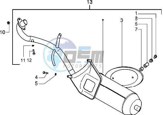 Catalytic silencer