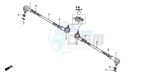 TRX500FPE drawing TIE ROD